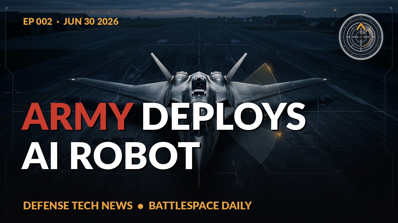 Army deploys AI, robot boats for Pacific logistics