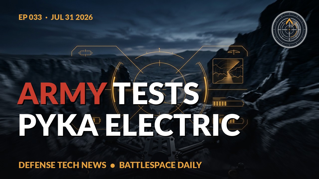 Army tests Pyka electric cargo drone for risky resupply missions